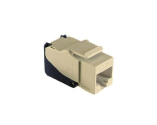 ON-Q/LEGRAND  WP3560LA               Keystone Insert, Snap and Go, Cat 6, 4-Pair, 26 to 22 AWG Unshielded Twisted Pair Cable, T568A/B Wiring, ABS Plastic, Light Almond