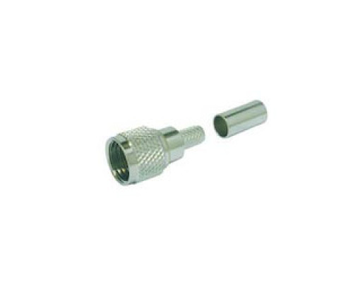 TIMES MICROWAVE TC-200-MUHF 3190-444       MINI-UHF PLUG CRIMP   CONNECTOR