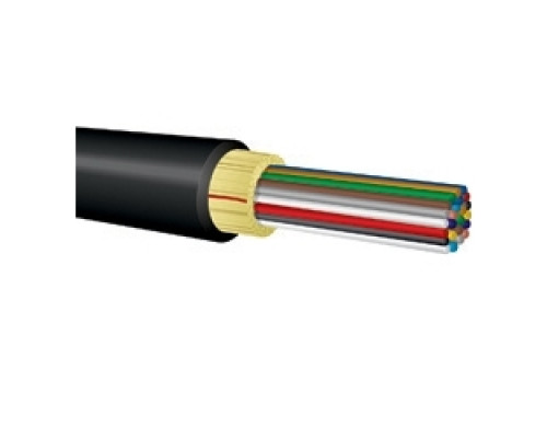 OPTICAL CABLE CORPORATION  DX006DWLS9KR  DX006DWLS9KR              6 Fiber 62.5/125 m OM1 Indoor/Outdoor Distribution Riser 900 m non Armored round PVC Black Fiber Optic Cable