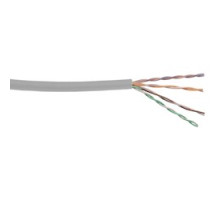 LIBERTY AV  24-4P-L5-EN-WHT-BX               Liberty Category 5E U/UTP Riser Rated Network Cable Features: 4 Twisted Unshielded Pairs In Varying Twist Lengths 24AWG Solid Bare Copper Conductors True 350mhz Positive ACR Sweep For Maximum Per