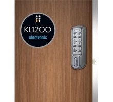 CODELOCKS LLC  KL1200 SG               Electronic Cabinet Lock, Heavy Duty Locker, Vertical, 10-Key, 11-Button Keypad, AAA Battery, 5-3/8