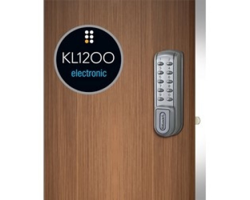 CODELOCKS LLC  KL1200 SG               Electronic Cabinet Lock, Heavy Duty Locker, Vertical, 10-Key, 11-Button Keypad, AAA Battery, 5-3/8