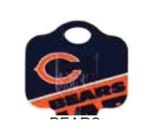 KABA ILCO CORP  SC1-NFL-BEARS A46               Decorative Key Blank, NFL Team Key, Schlage, Bears Logo, SC1 Keyway, 46 Price Group