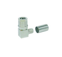 TIMES MICROWAVE EZ-240-QM-RA-X        QMA MALE PLUG CRIMP RIGHT ANGLE/NON-SOLDER, QUICK DCNT SMA NO BRD TRIM