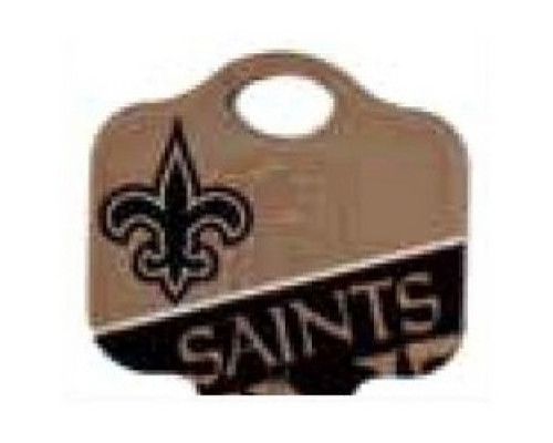 KABA ILCO CORP  KW1-NFL-SAINTS A46               Decorative Key Blank, NFL Team Key, Kwikset/Titan, Saints Logo, KW1 Keyway, 46 Price Group