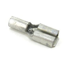 THOMAS & BETTS  AD182M               Non-Insulated Female Disconnect, Length 0.64in, Width 0.23in, Tab Size 0.187x.020, Wire Range #22-#18 AWG, Copper, Tin Plated, On Mylar Tape, 1,000 Pack