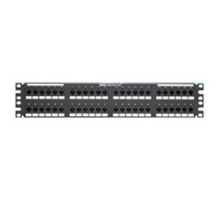 PANDUIT  DP48688TGY               Cat 6 Punchdown Patch Panel 48 Ports 2 RU Black