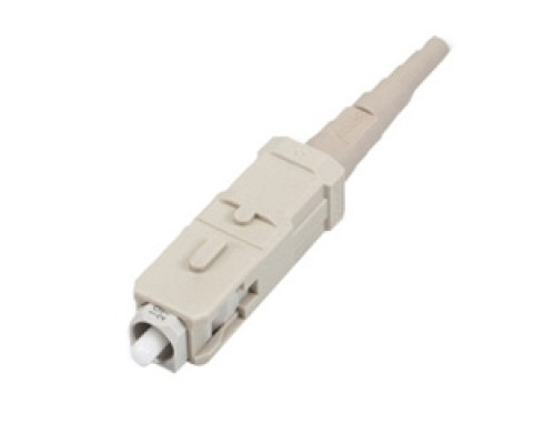 CORNING 95-000-41        Unicam High-performance Connector, SC, 62.5 µm Multimode OM1 , Ceramic Ferrule, Logo, Single Pack, Beige Housing, Beige Boot