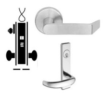 SCHLAGE ALLEGION BRAND  L9092LEL-RX 06L 626 12/24VDC        Door Mortise Lock, Keyed, Electrically Locking, 12/24 Volt DC, 2-1/2