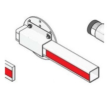DOOR KING  1601-571               Barrier Gate Arm, 12’, Plastic
