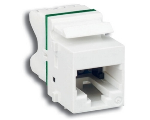 SIEMON COMPANY  MX6-K01               Copper, Outlet, MAX, UTP, Category 6, RJ45, Keystone, Black, Punch down, T568A/B