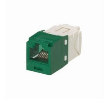 PANDUIT  CJ688TGGR               Mini-Com UTP RJ45 Cat 6 TG Jack Module Green