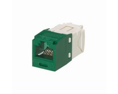 PANDUIT  CJ688TGGR               Mini-Com UTP RJ45 Cat 6 TG Jack Module Green