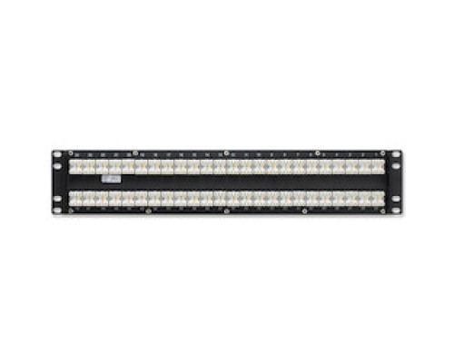 BELDEN  AX103255               CAT6+ KeyConnect Patch Panel, 48-port, 2U, Black
