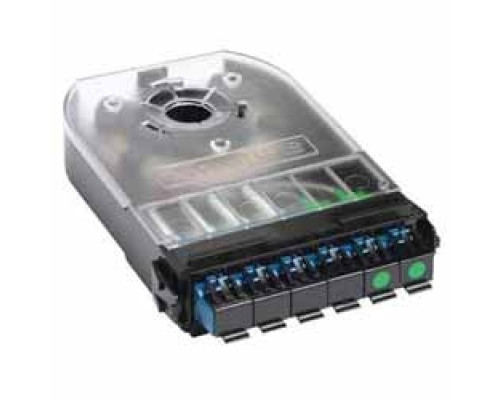 COMMSCOPE SYSTIMAX SOLUTIONS  760109595  360G2 CARTRIDGE 4-SC/2-SCA-SM-PT              360G2 Cartridge, Fiber, 6F, 4 SC/2 SC Angled, Teraspeed, Pigtails, Blue Finish