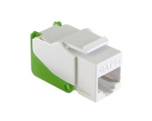 ON-Q/LEGRAND  WP3550WH               Keystone Insert, Snap and Go, Cat 5E, 4-Pair, 26 to 22 AWG Unshielded Twisted Pair Cable, T568A/B Wiring, ABS Plastic, White