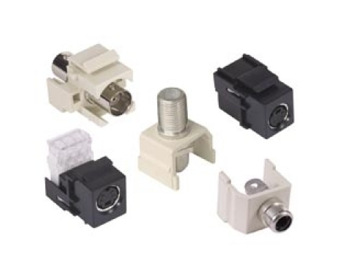 HUBBELL PREMISE WIRING  SFBB10               Snap-Fit, Blank, Black, 10Pk