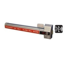 DETEX CORPORATION  ECL-230X-W               Exit Control Lock Deadbolt, Battery Alarmed, Rugged, 1-Point, Weatherized, Gray, With 100 dB Alarm and 9 Volt Battery, For 36 to 48