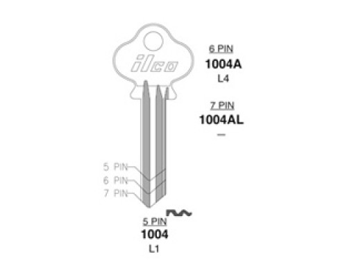 KABA ILCO CORP  L1-BR BR A34  IAE00001930              L1 BR BR A34         BRASS,F/LOCKWOOD       TAYLOR LINE