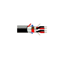 BELDEN BAV  1814R 0101000               Multi-Conductor - CMR Rated Cable 2 22 AWG FS PR PVC FS PVC Black