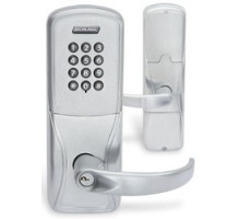 SCHLAGE ALLEGION BRAND  AD200-993R70MSK-SPA-626-B-RHR 4B        Standalone Electronic Lock Kit, 4AA Battery, Exit Trim, Magnetic Stripe/Keypad, Sparta Lever, Satin Chrome Plated, Without SFIC Cylinder, For Classroom/Storeroom