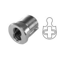 GENERAL LOCK  MC-IC7-SL 26D               Mortise Interchangeable Core Housing, 7-Pin, Schlage Cam, 1-3/8