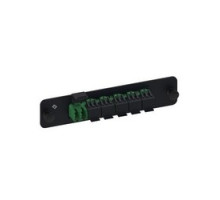 COMMSCOPE UNIPRISE SOLUTIONS  760147637  PNL-BK-012-AFA-LC12-GR              Adapter Panel, Black, 1000-Type, With 1 Teraspeed 12 Fiber, Sm Lc/apc Ganged Adapter, Green, Shuttered