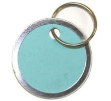 PRO-LOK  K861               Color Tag Key Chain, 1.25