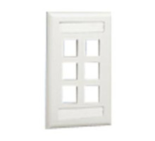 PANDUIT  NK6FEIY               NK 6Pt SG Flush Vert w/L EI EA