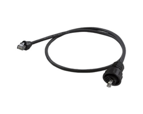 HUBBELL PREMISE WIRING  HI610AE               P-Cord, Hi-Impact, 6, Black, Rj45-Ie, 10’