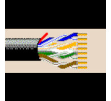 BELDEN  1700A 006U1000               Multi-Conductor - Enhanced Category 5E Bonded-Pair Cable 4-Pair U/UTP CMR Box Light Blue