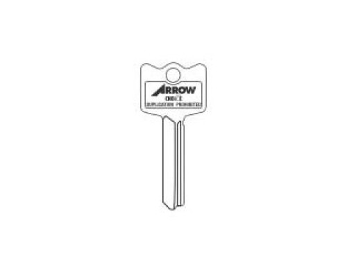 ARROW LOCK  CH1C NS               Cylinder Key Blank, 6 or 7-Pin SFIC, CH Bow, 1C Keyway