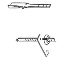 KABA  64769-000-01               Mechanical Lock Tailpiece, For 7100 Series Mechanical Lock