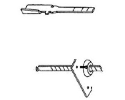 KABA  64769-000-01               Mechanical Lock Tailpiece, For 7100 Series Mechanical Lock