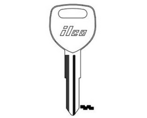 KABA ILCO CORP  HD98 NP A04  AF01239011              Vehicle Key Blank, Natural Brass, 3 Price Group, For Honda Automobile