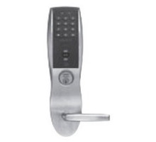 KANTECH SYSTEMS  KT-APERPR100-005               Cylindrical Lock, Proximity, ANSI Strike, L Lever, Satin Chrome, With Keypad, For Institutional