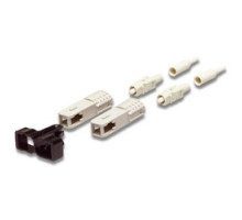SIEMON COMPANY  FC1-SC-MM-B80               Fiber, Connector, Multimode, 50/125 & 62.5/125, SC, Simplex, Buffered, Beige Boot, Beige Connector, Epoxy Polish