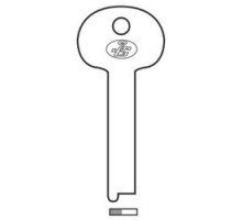 SARGENT AND GREENLEAF INC  9500-003               Safe Deposit and Cabinet Lock Key Blank, Standard Renter, Nickel Silver, For 4231/4420/4440/4444/4100/4500 Series Lock