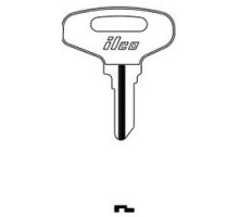 KABA ILCO CORP  1539 NP A13  AA00017342              Vehicle Key Blank, Brass, Nickel Plated, 13 Price Group, For Kubota