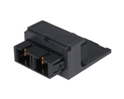 PANDUIT  CMDBUSCZBL               Mini-Com SC Fiber Adapter Module Duplex OM3/OM4 Black