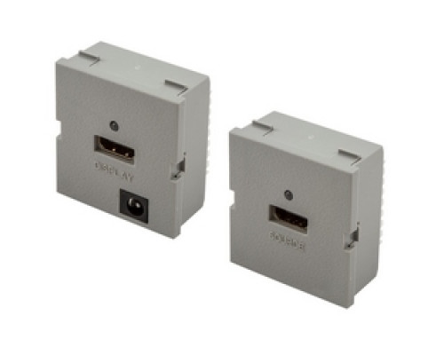 HUBBELL PREMISE WIRING  IMH110ST2GY               iStation Module, HDMI, 110 Termination,Set, Active, 2-Unit, Gray