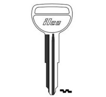 KABA ILCO CORP  TR48 NP A12  X219              Vehicle Key Blank, Brass, Nickel Plated, 12 Price Group, For Toyota