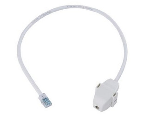 COMMSCOPE SYSTIMAX SOLUTIONS  760235588  CCA-CAT6-PLENUM-WHITE-N018              SYSTIMAX Category 6 U/UTP Cord, Plenum, RJ45 to Ceiling connector, 1.5 ft, white