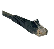 TRIPP LITE N201-001-BK        Cat6 Gigabit Snagless Molded Patch Cable RJ45 M/M - Black, 1-ft.