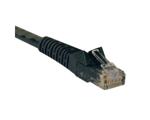 TRIPP LITE N201-001-BK        Cat6 Gigabit Snagless Molded Patch Cable RJ45 M/M - Black, 1-ft.