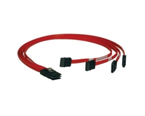 TRIPP LITE S508-18N        Internal SAS Cable, 4-Lane mini-SAS SFF-8087 to 4xSatA 7pin, 18-in. 0.5M