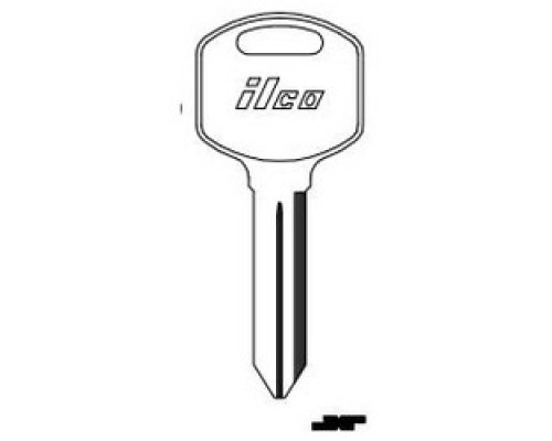KABA ILCO CORP  B85 NP A06  AL01606002              Vehicle Key Blank, Brass, Nickel Plated, 6 Price Group, For General Motors