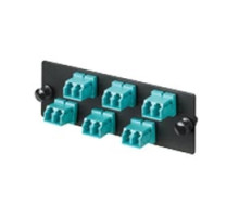 PANDUIT  FAP6WBUDLCZ               LC Fiber Adapter Panel OS1/OS2 LC Duplex Blue
