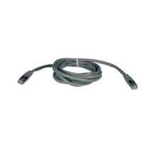 TRIPP LITE N105-010-GY        Cat5e 350MHz Molded Shielded Patch Cable STP RJ45 M/M - Gray, 10-ft.