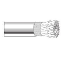 BELDEN  8332 0601000               Multi-Conductor - Low Capacitance Computer Cable for EIA RS-232 Applications 2-Pair 24 AWG PVCR Shield PVC Chrome